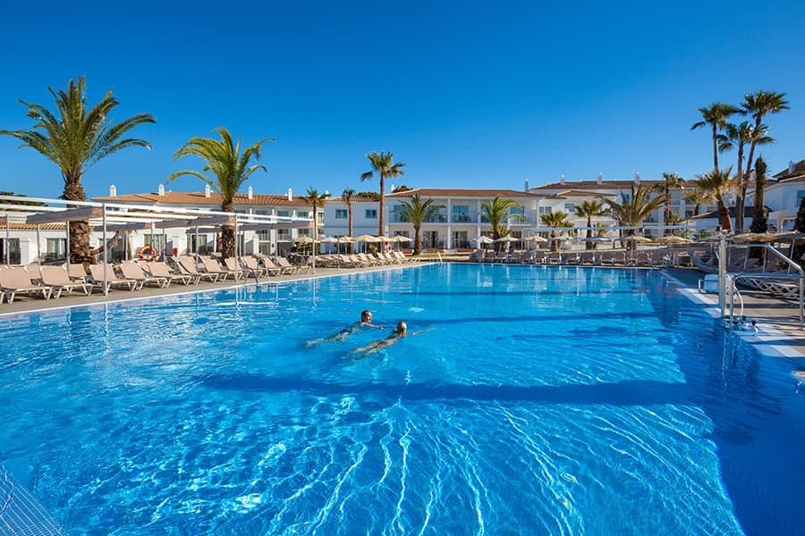 Swimming pool area at Hotel Riu Chiclana