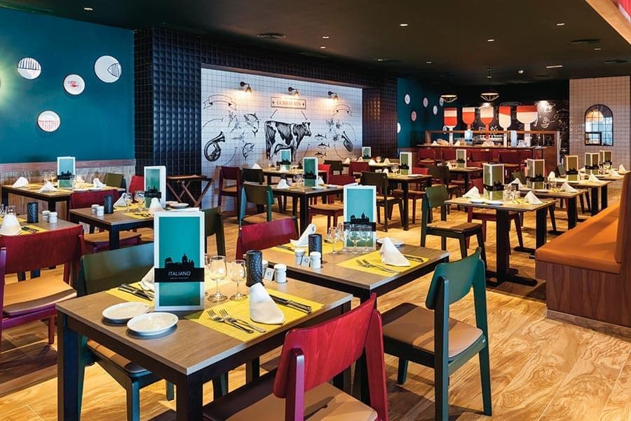Restaurant at Hotel Riu Costa del Sol