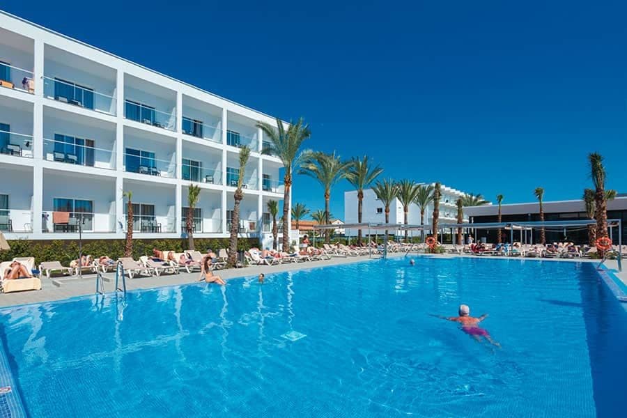Swimming pool area at Hotel Riu Costa del Sol