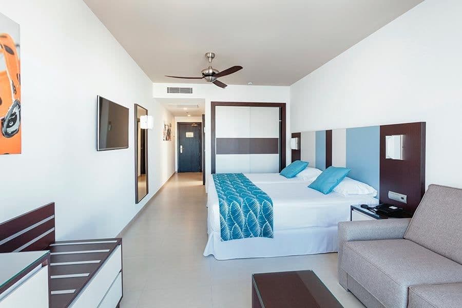 Guest room at Hotel Riu Costa del Sol