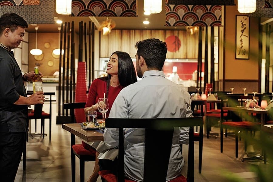 Restaurant at Hotel Riu Dubai