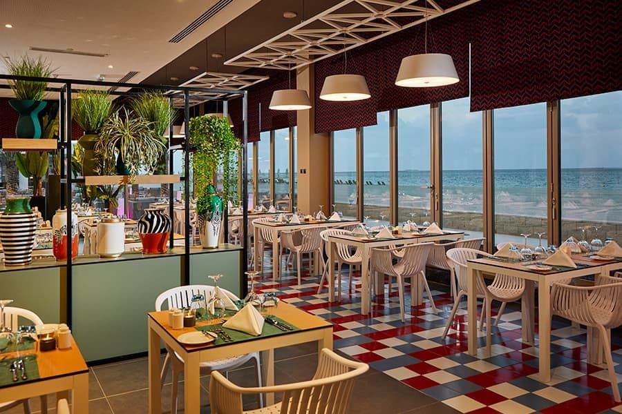 Restaurant at Hotel Riu Dubai