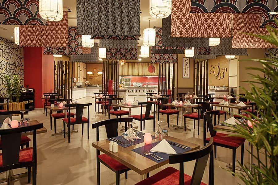 Restaurant at Hotel Riu Dubai