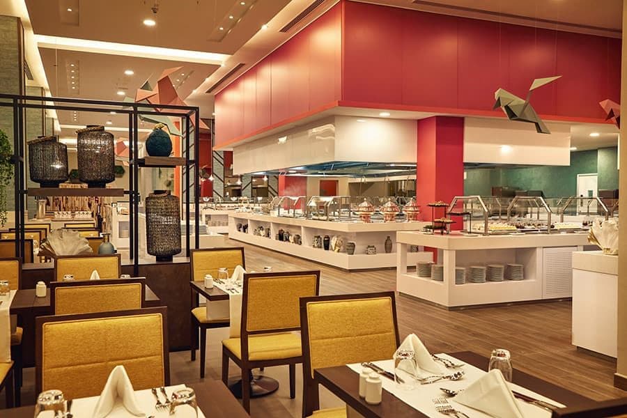 Restaurant at Hotel Riu Dubai