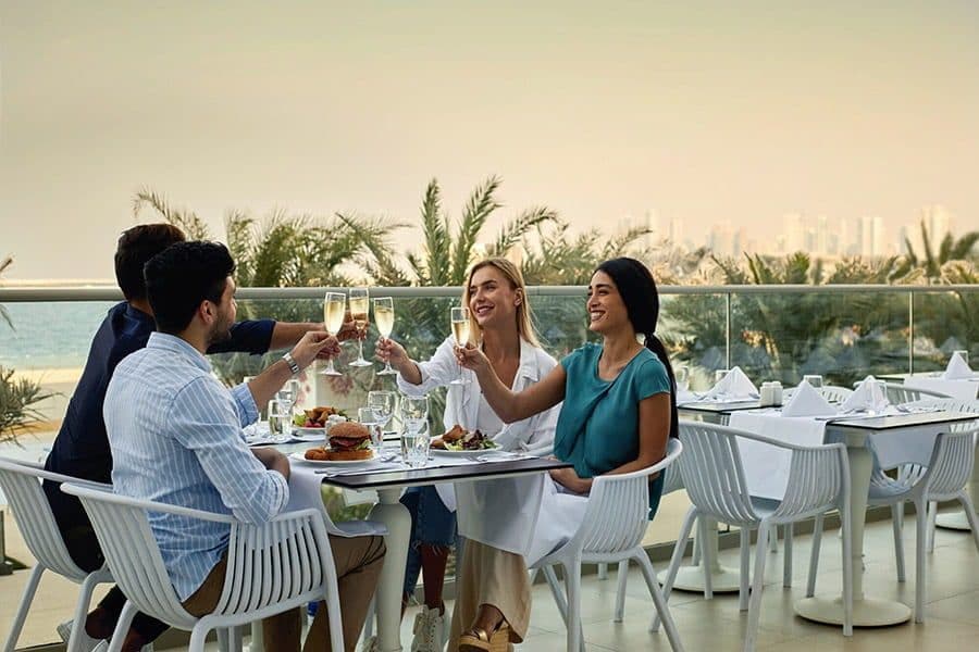 Restaurant at Hotel Riu Dubai