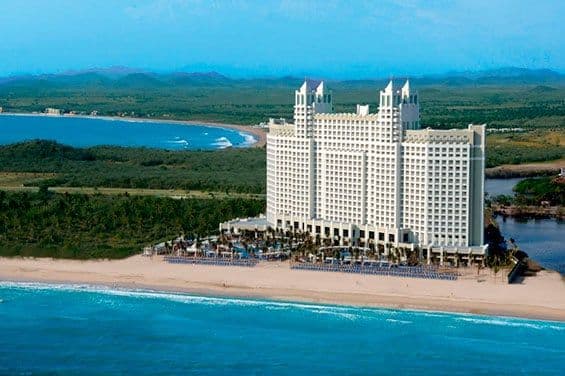 Beach at Hotel Riu Emerald Bay