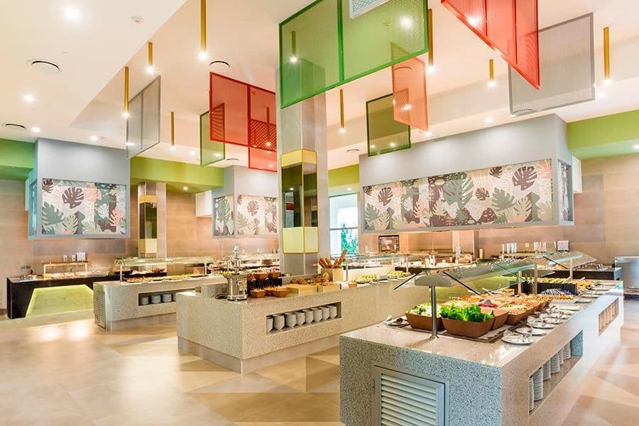 Restaurant at Hotel Riu Emerald Bay