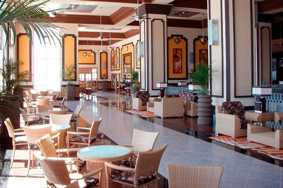 Restaurant at Hotel Riu Emerald Bay