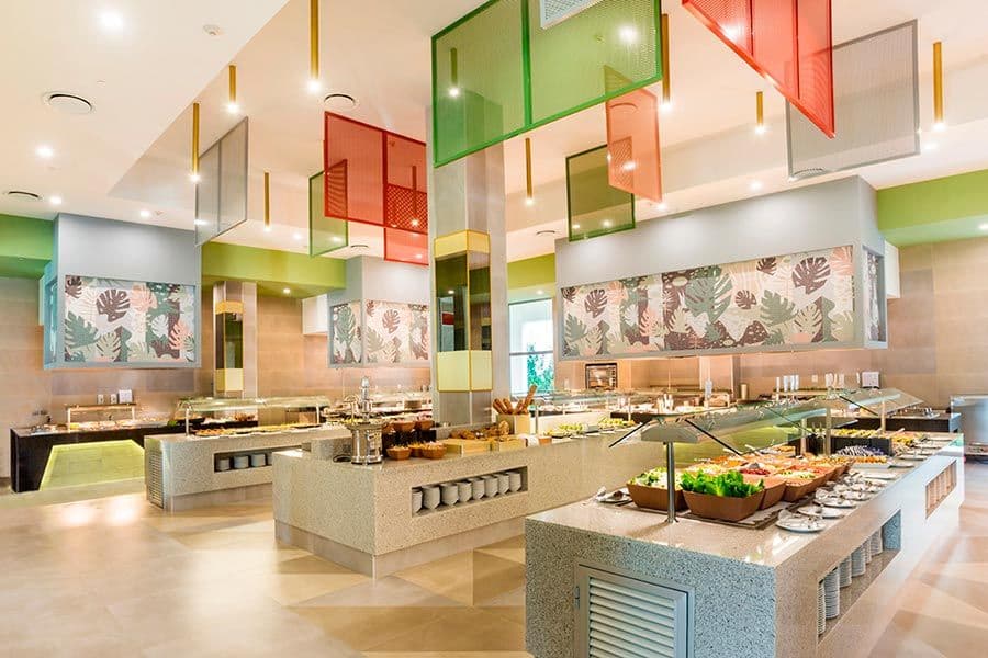 Restaurant at Hotel Riu Emerald Bay