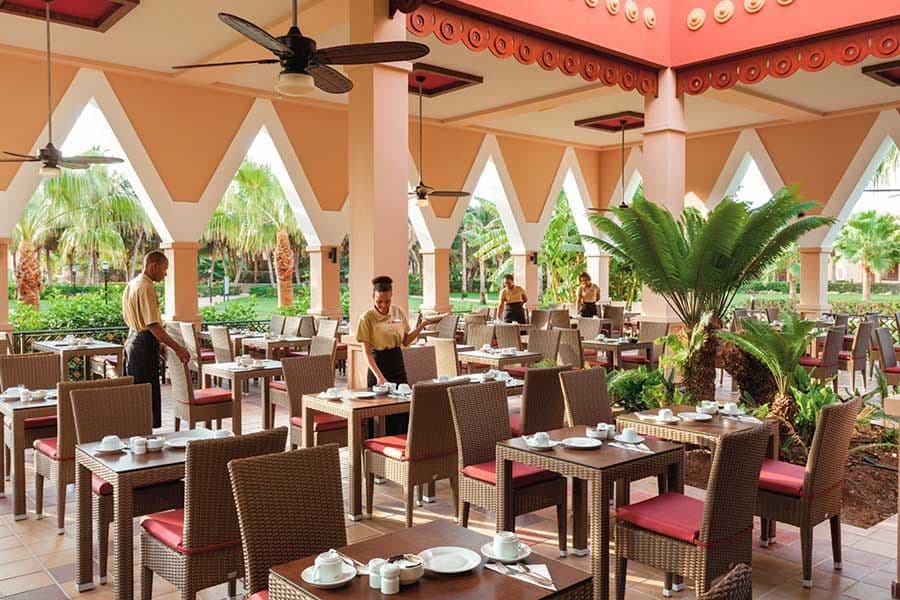 Restaurant at Hotel Riu Funana