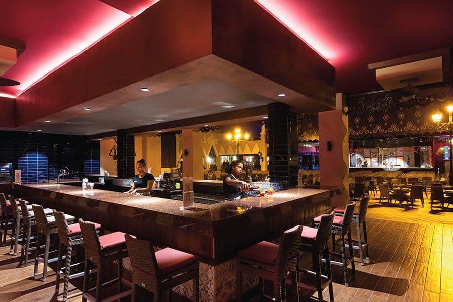 Restaurant at Hotel Riu Funana