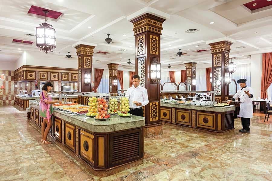 Restaurant at Hotel Riu Funana