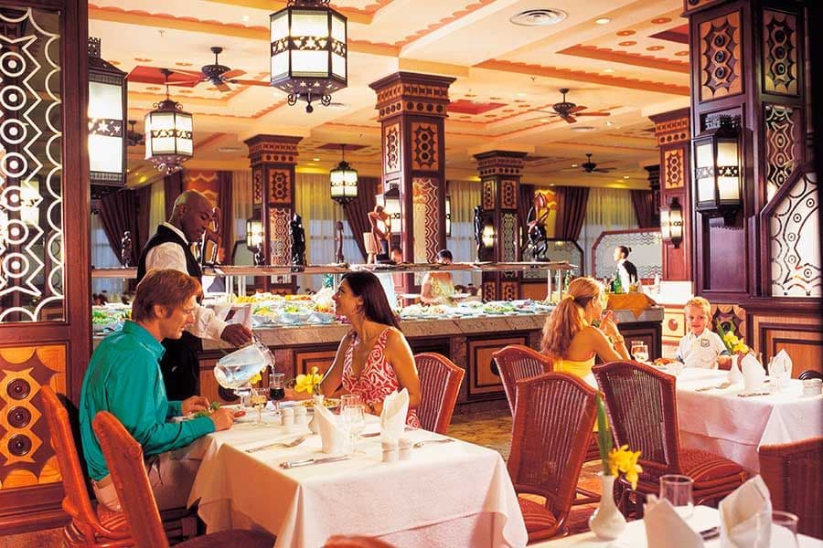 Restaurant at Hotel Riu Funana
