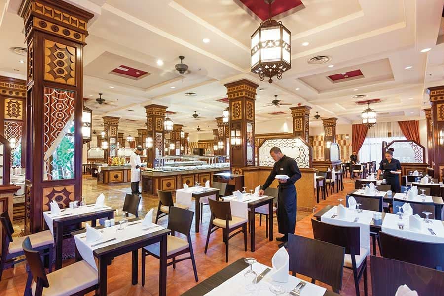 Restaurant at Hotel Riu Funana