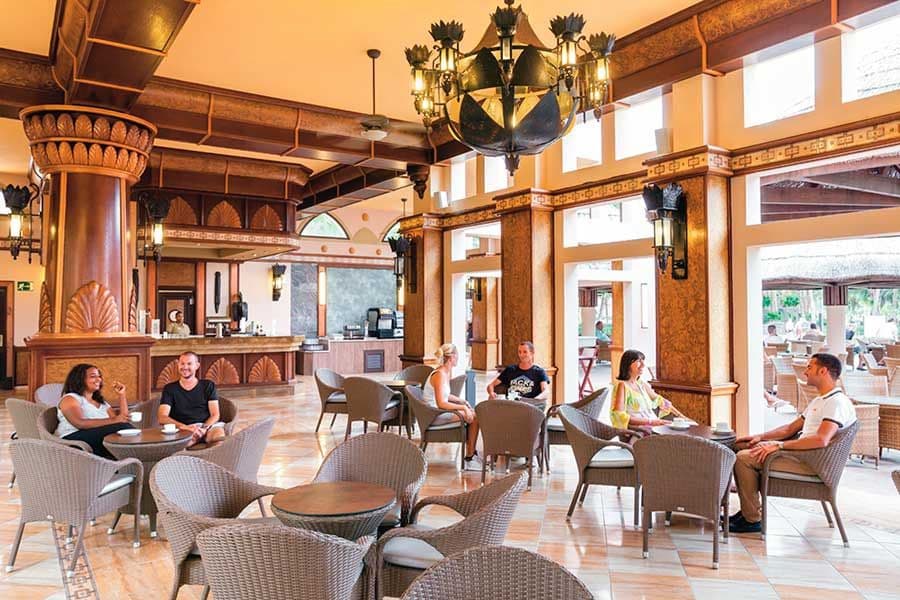 Restaurant at Hotel Riu Funana
