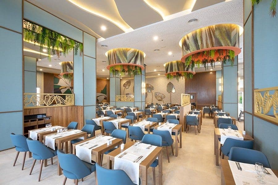 Restaurant at Hotel Riu Gran Canaria