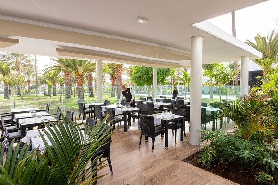 Restaurant at Hotel Riu Gran Canaria