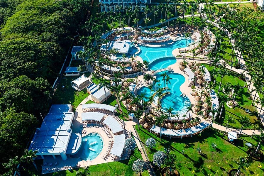 Swimming pool area at Hotel Riu Guanacaste