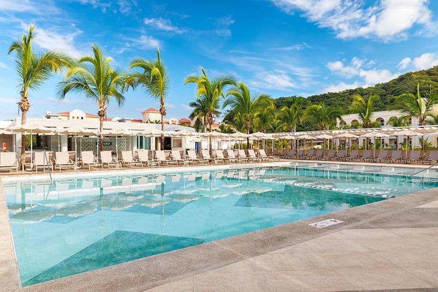 Swimming pool area at Hotel Riu Guanacaste