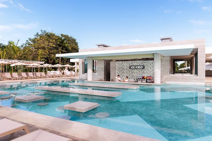 Swimming pool area at Hotel Riu Guanacaste