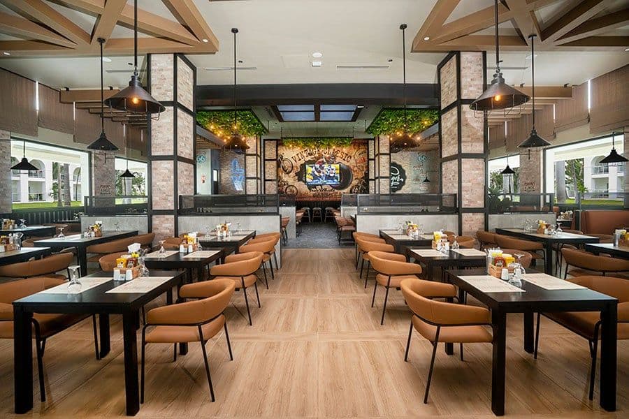 Restaurant at Hotel Riu Jalisco