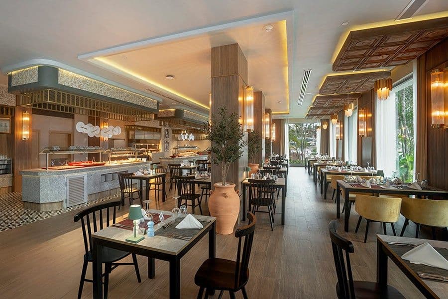 Restaurant at Hotel Riu Jalisco