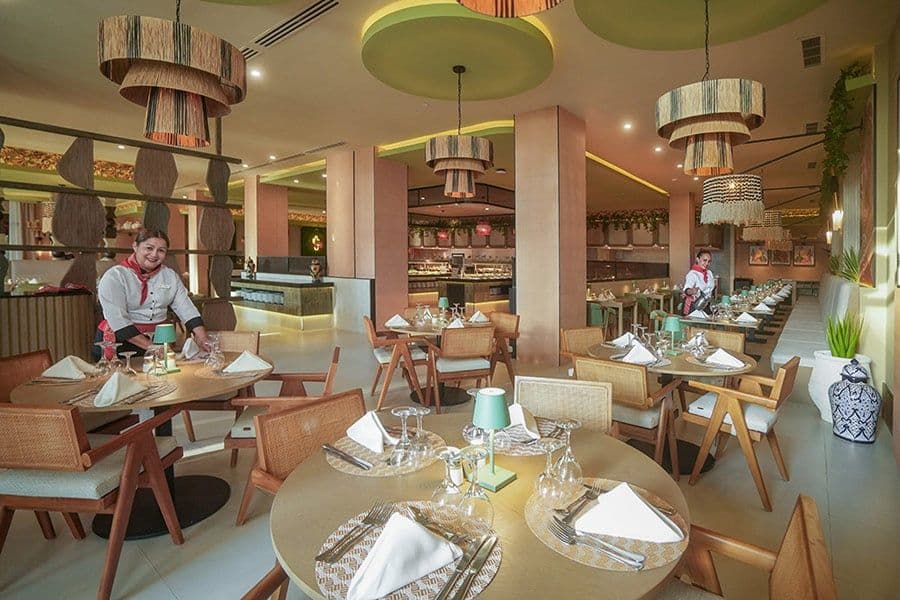 Restaurant at Hotel Riu Jalisco