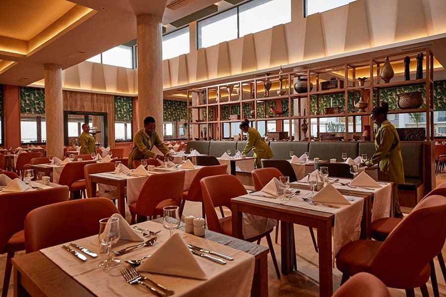 Restaurant at Hotel Riu Jambo
