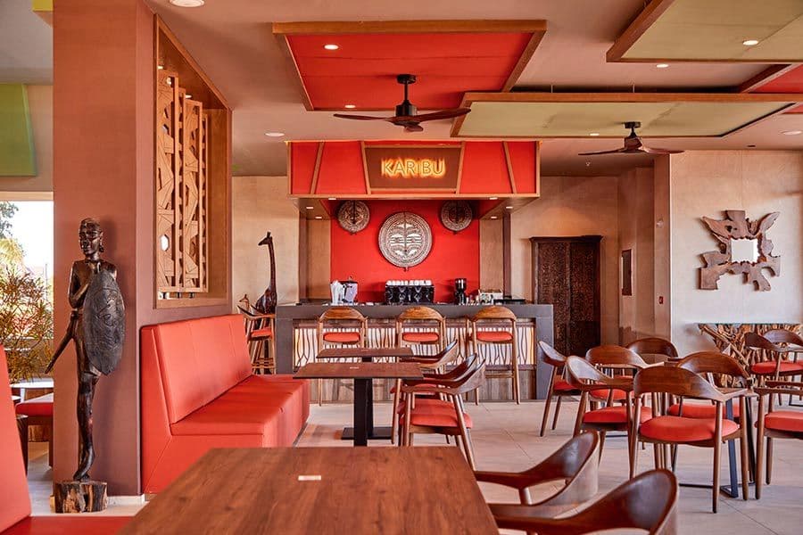 Restaurant at Hotel Riu Jambo