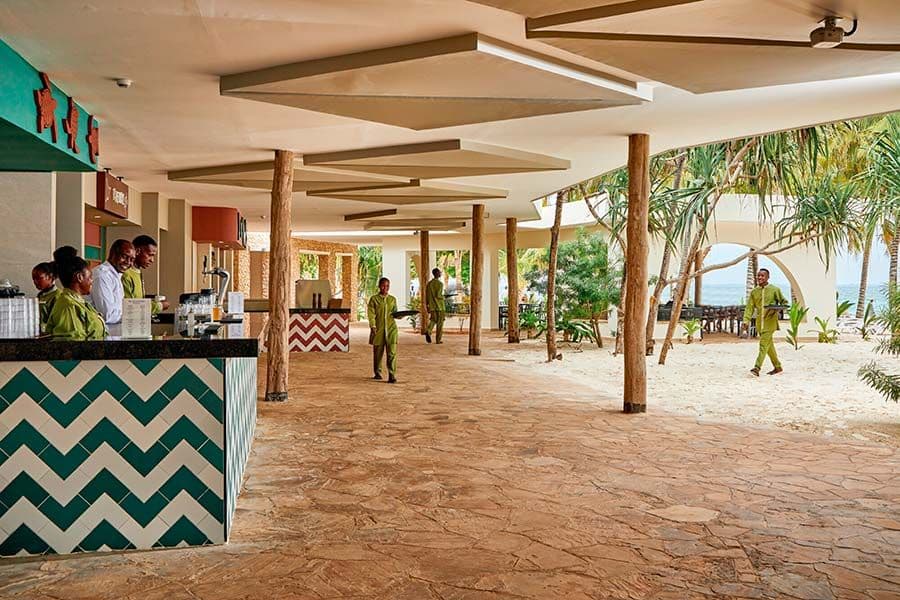 Restaurant at Hotel Riu Jambo