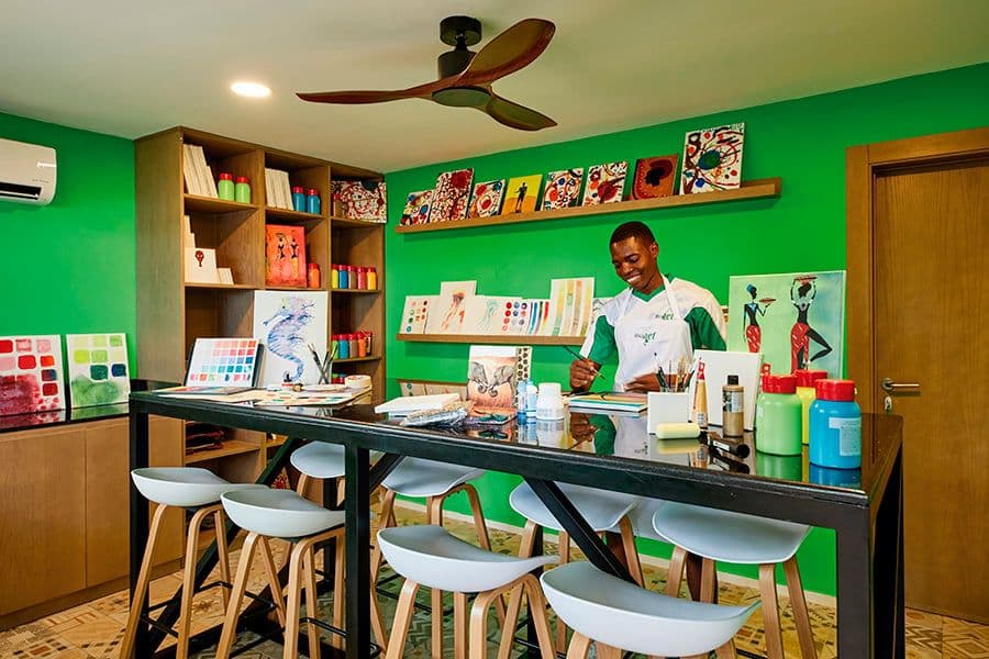 Restaurant at Hotel Riu Jambo