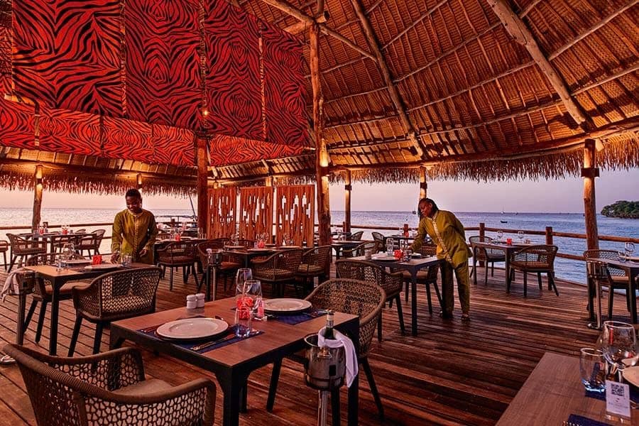 Restaurant at Hotel Riu Jambo