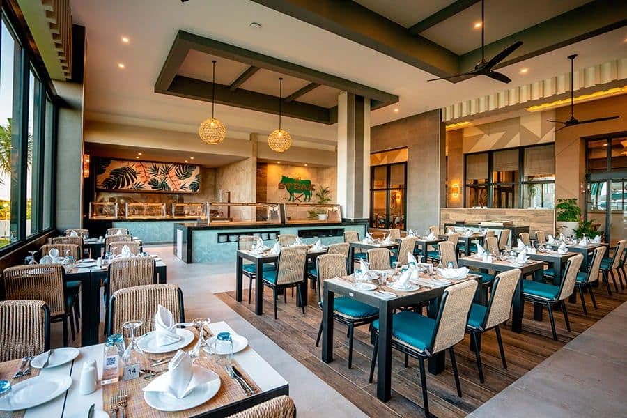 Restaurant at Hotel Riu Latino