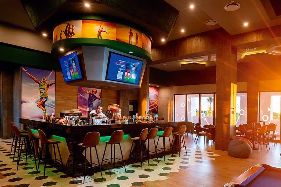 Restaurant at Hotel Riu Latino