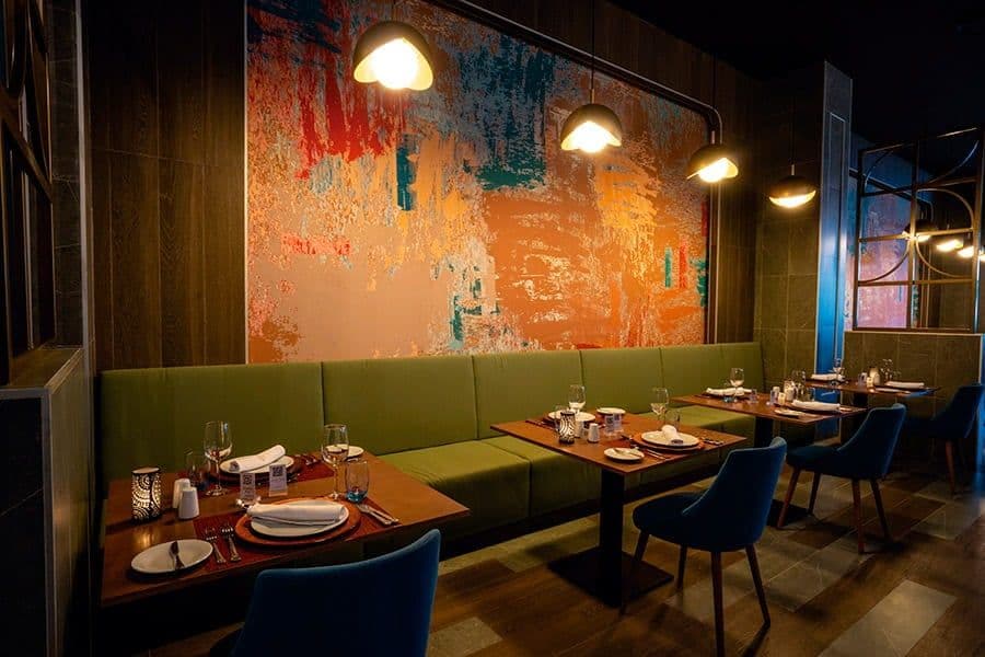Restaurant at Hotel Riu Latino