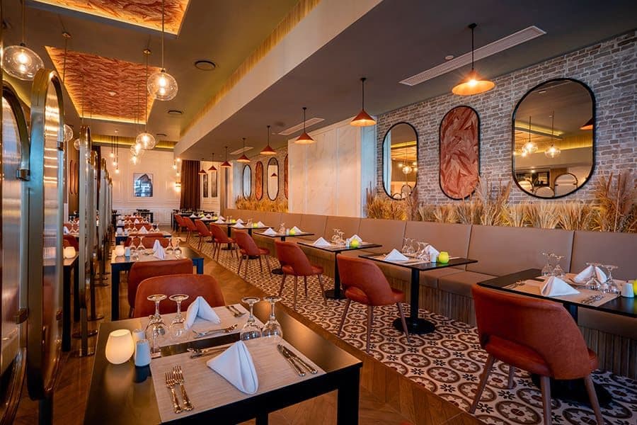 Restaurant at Hotel Riu Latino