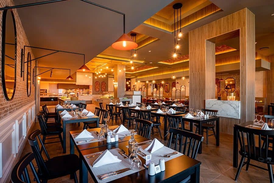 Restaurant at Hotel Riu Latino