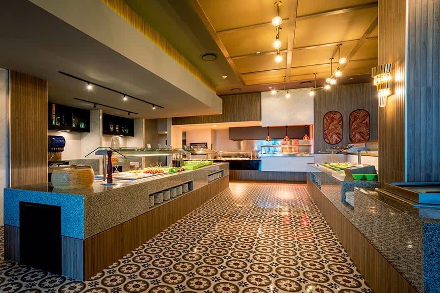 Restaurant at Hotel Riu Latino