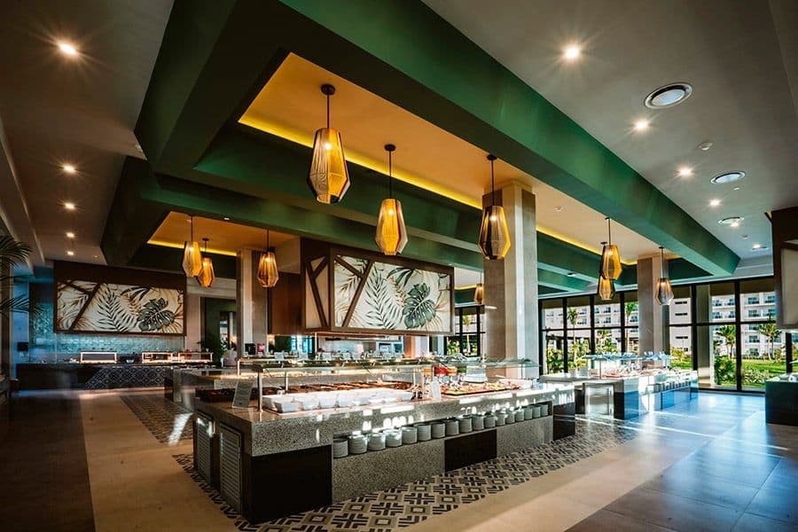 Restaurant at Hotel Riu Latino