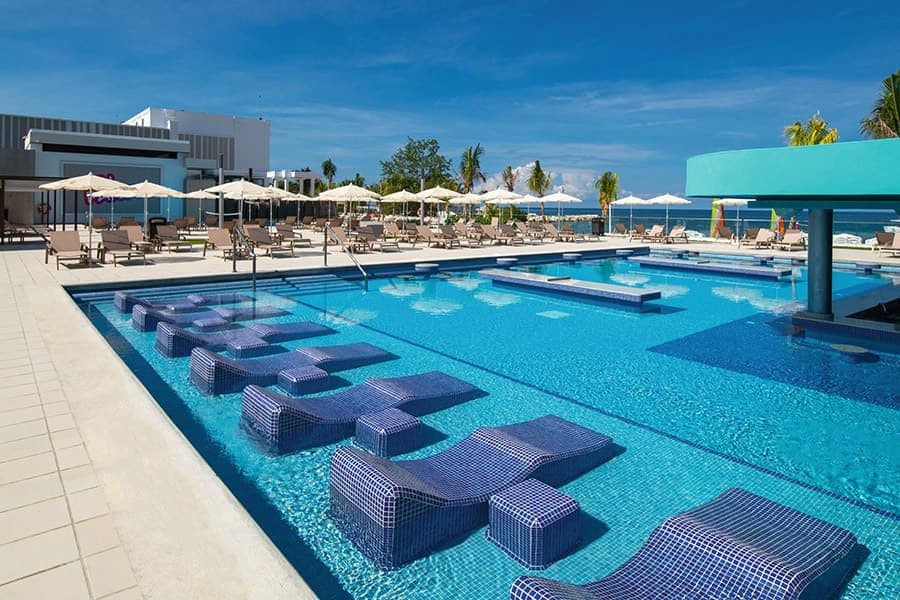 Swimming pool area at Hotel Riu Montego Bay