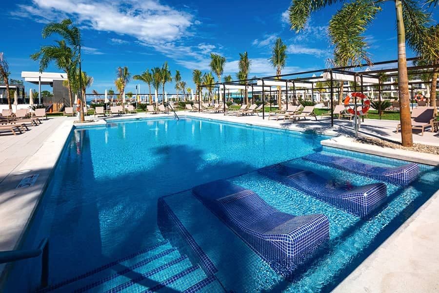 Swimming pool area at Hotel Riu Montego Bay