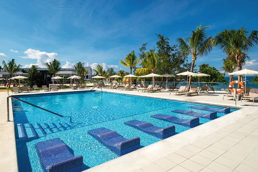 Swimming pool area at Hotel Riu Montego Bay