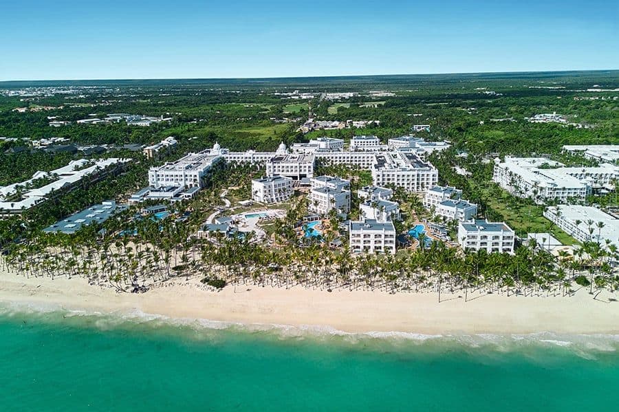 Resort exterior at Hotel Riu Naiboa