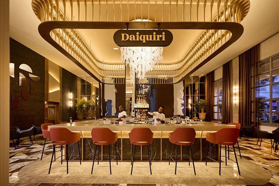 Lobby at Hotel Riu Naiboa