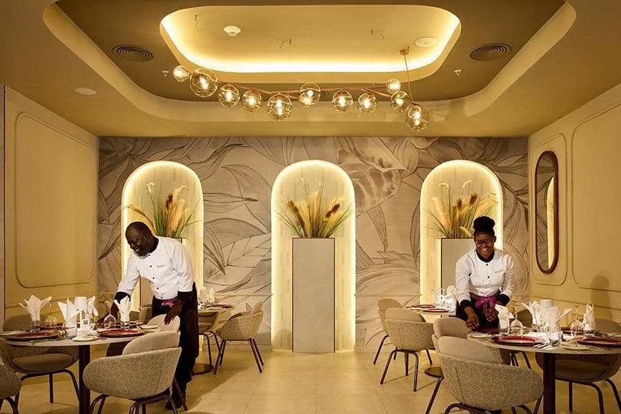 Restaurant at Hotel Riu Negril