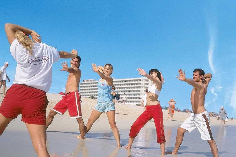 Beach at Hotel Riu Oliva Beach Resort