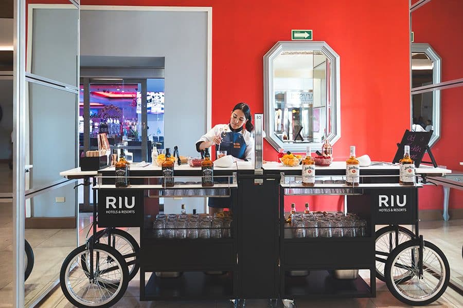 Beach at Hotel Riu Palace Antillas