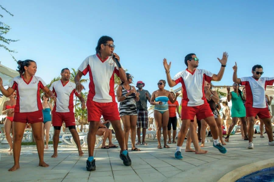 Beach at Hotel Riu Palace Antillas