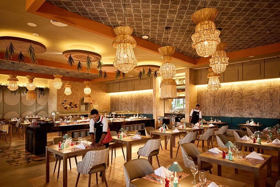 Restaurant at Hotel Riu Palace Bavaro