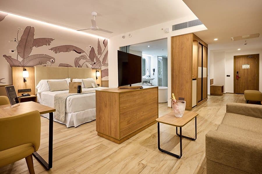 Guest room at Hotel Riu Palace Bavaro